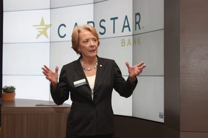 Claire Tucker, CEO CapStar Holding Co.