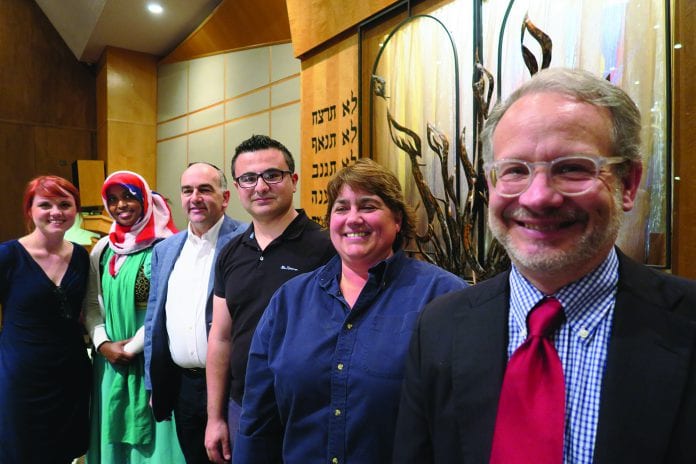 1A Event Panel Stephanie Teatro, Kadijo Jana, Greg Siskind, Shenwar Hussein, Kellye Brandon, Moderator Vice Mayor David Briley (2)