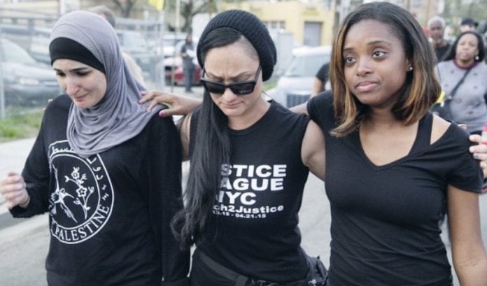 1A LInda Sarsour, Carmen Perez, Tamika Mallory