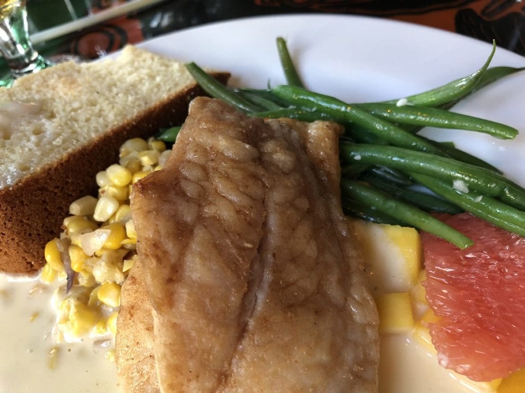 Red Snapper at Blue Heaven