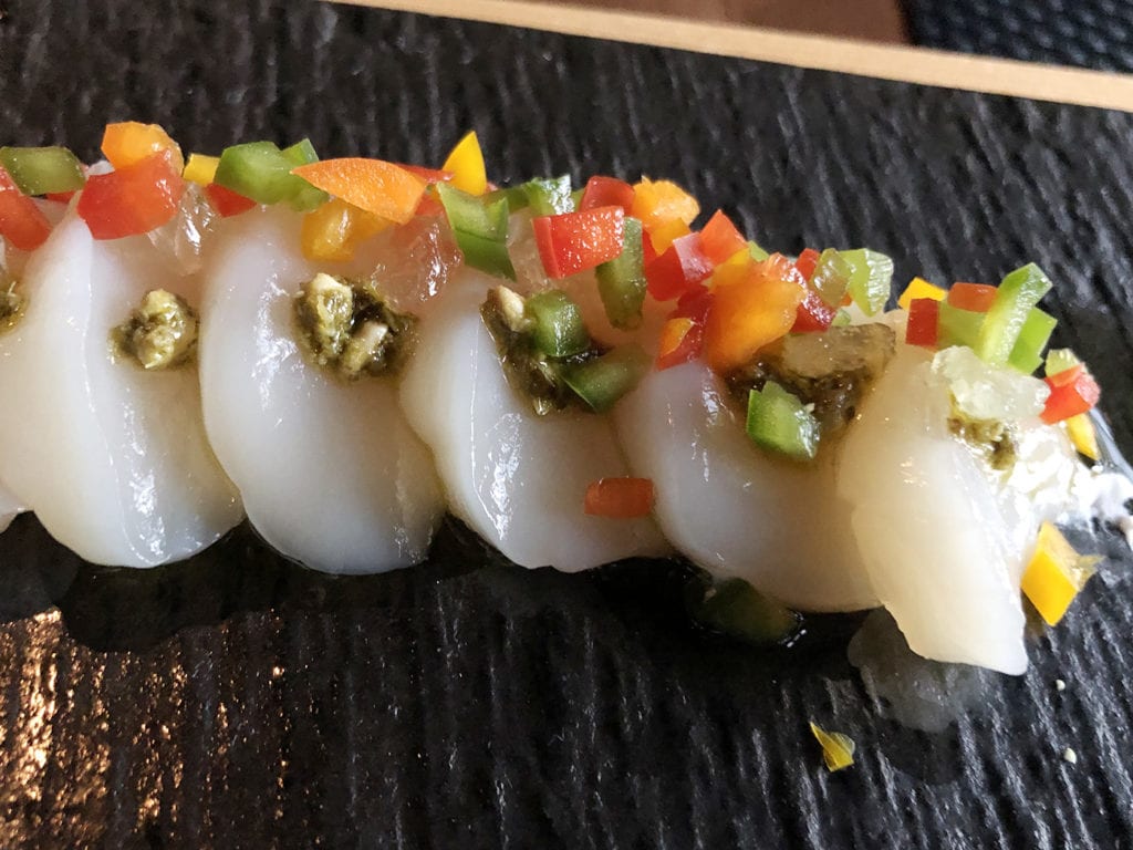 Hokkaido Scallop Crudo The Tennessee Tribune