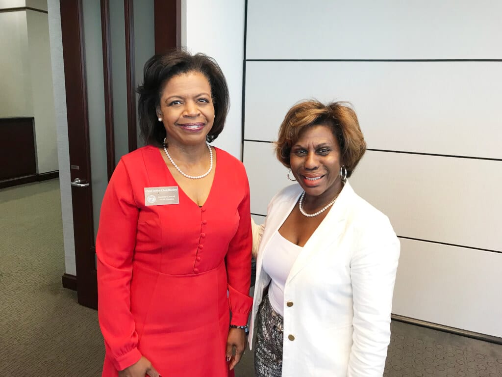 Chief Justice Cheri Beasley, Vivian Wilhoite (Pic 2) - The Tennessee ...