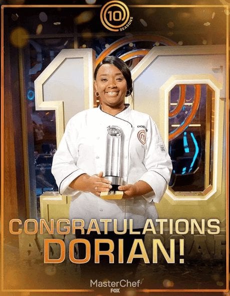 Atlanta's Dorian Hunter, 'MasterChef' 2019 winner, returns to mentor season  11 contestants