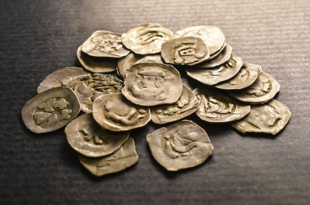 Tourist Finds Cache of Medieval Silver Coins Under Uprooted Tree - The ...