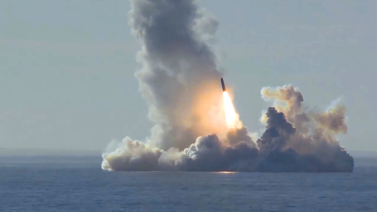 Russian Nuclear Subs Fire Missiles In Air To Mark Day Of The Submariner ...