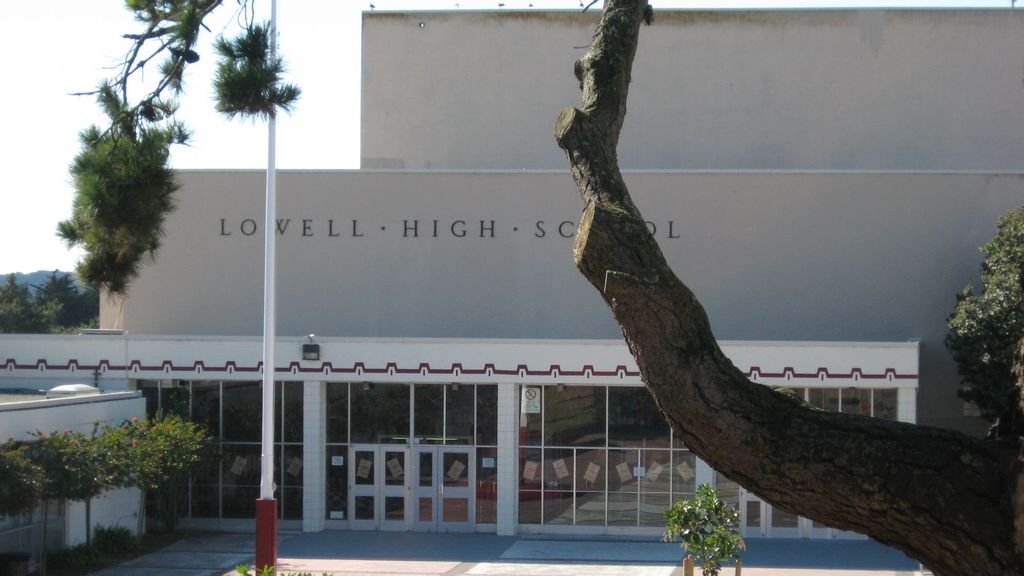 Lowell High School in San Francisco, Calif. is an elite public school that has served for decades as a magnet for high-achieving eighth-graders across the city’s demographic groups and neighborhoods. School board members have scrapped its competitive entrance exam in favor of a random lottery. (Wikimedia Commons)