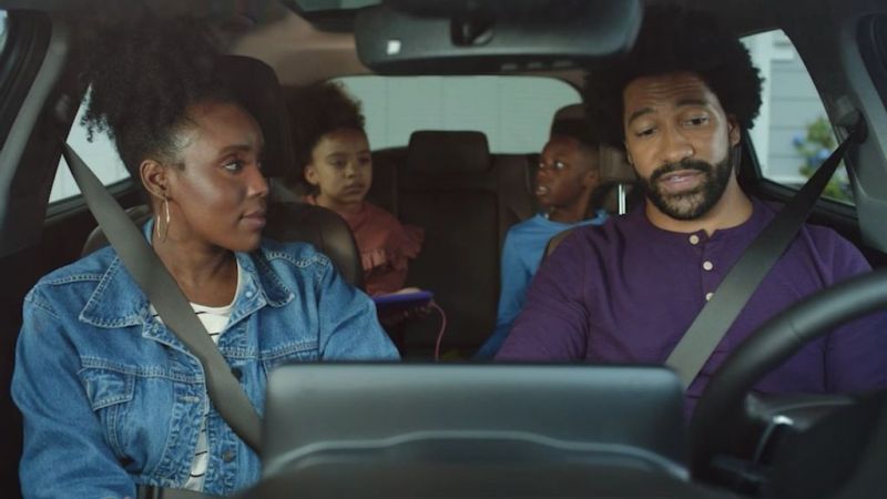 A screenshot from one of the “OKAY Hyundai” ads targeting African American consumers for the automaker's hybrid and electric vehicles. (Courtesy of Hyundai)