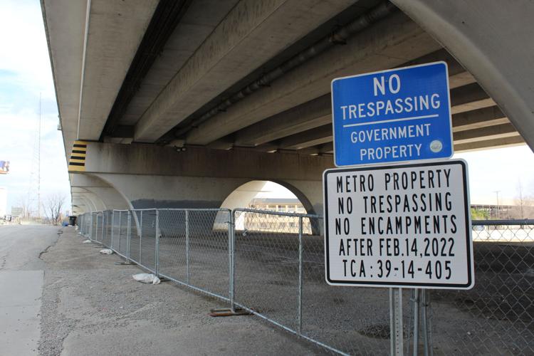 Jefferson Street Bridge Encampment Closed - The Tennessee Tribune