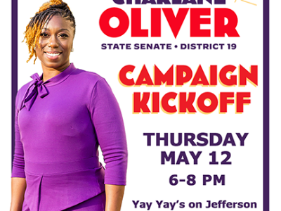 Nationally-Renowned Voting Rights Advocate Oliver Announces State Senate Run