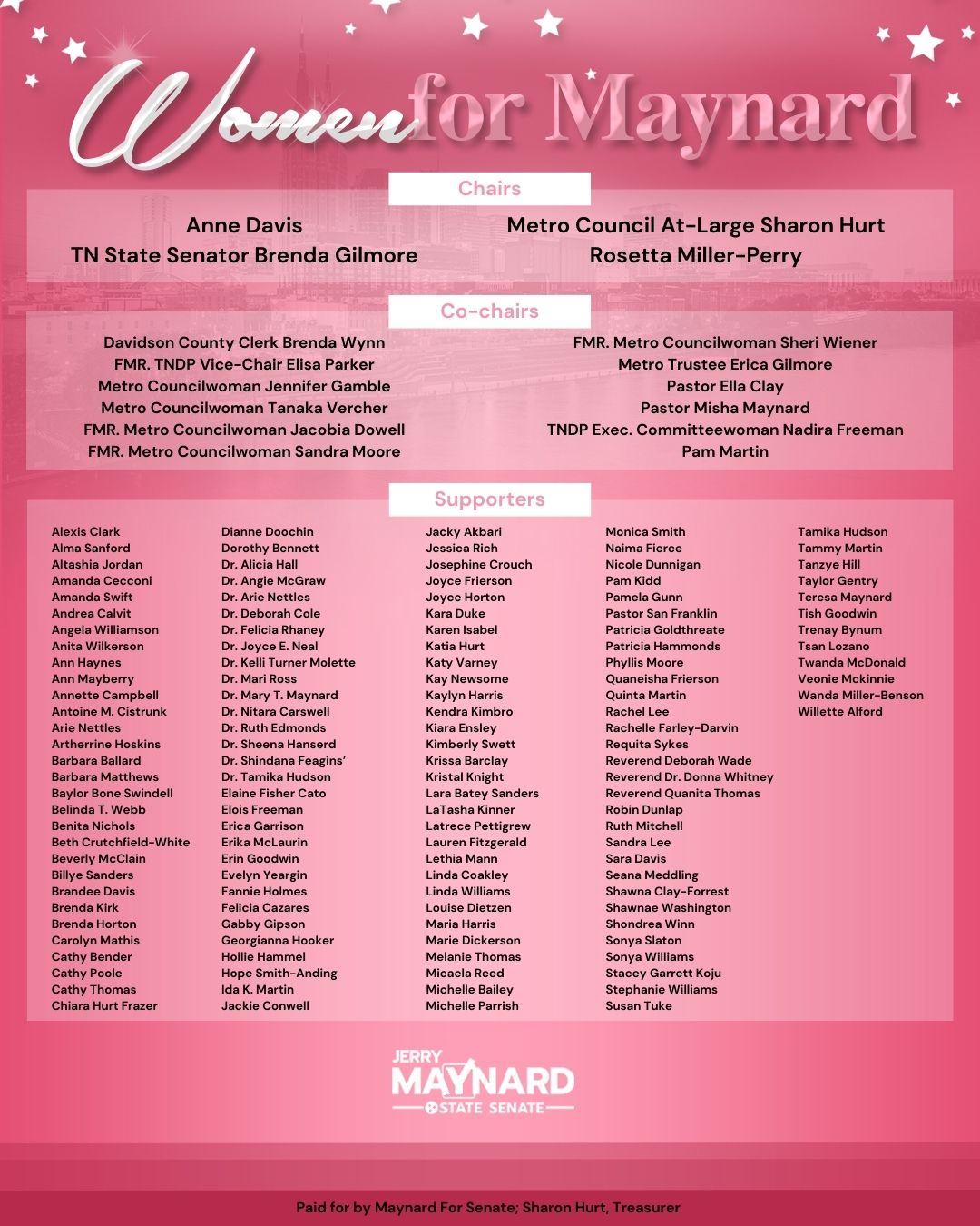 Women for Maynard The Tennessee Tribune