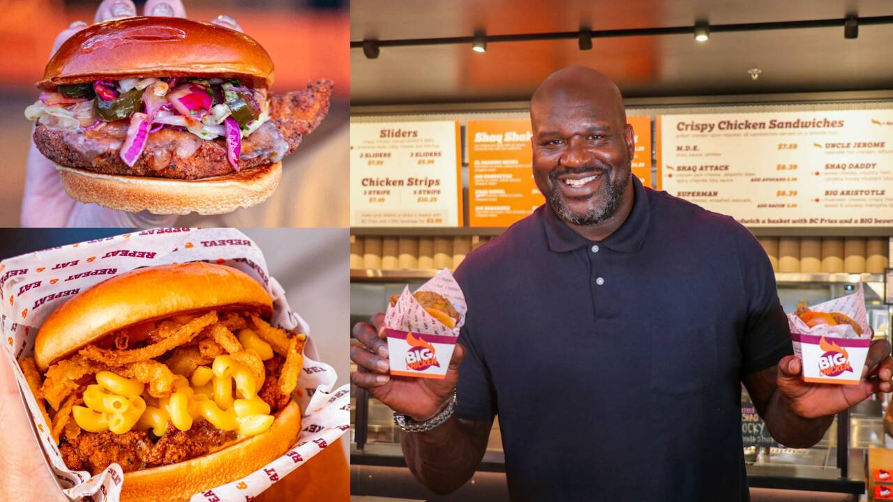 Shaquille O’Neal-Owned Big Chicken Coming Soon to Nashville, Knoxville and Chattanooga