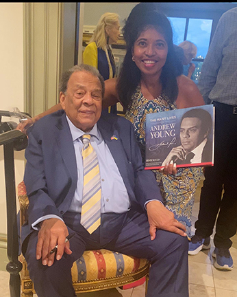 The Many Lives of Andrew Young Exhibit and Book Premier at the Millennium Gate Museum