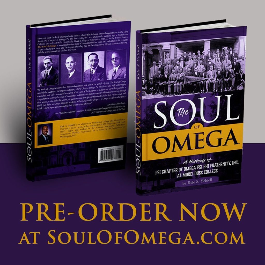 New Book Release: “The Soul Of Omega: A History Of Psi Chapter Of Omega ...