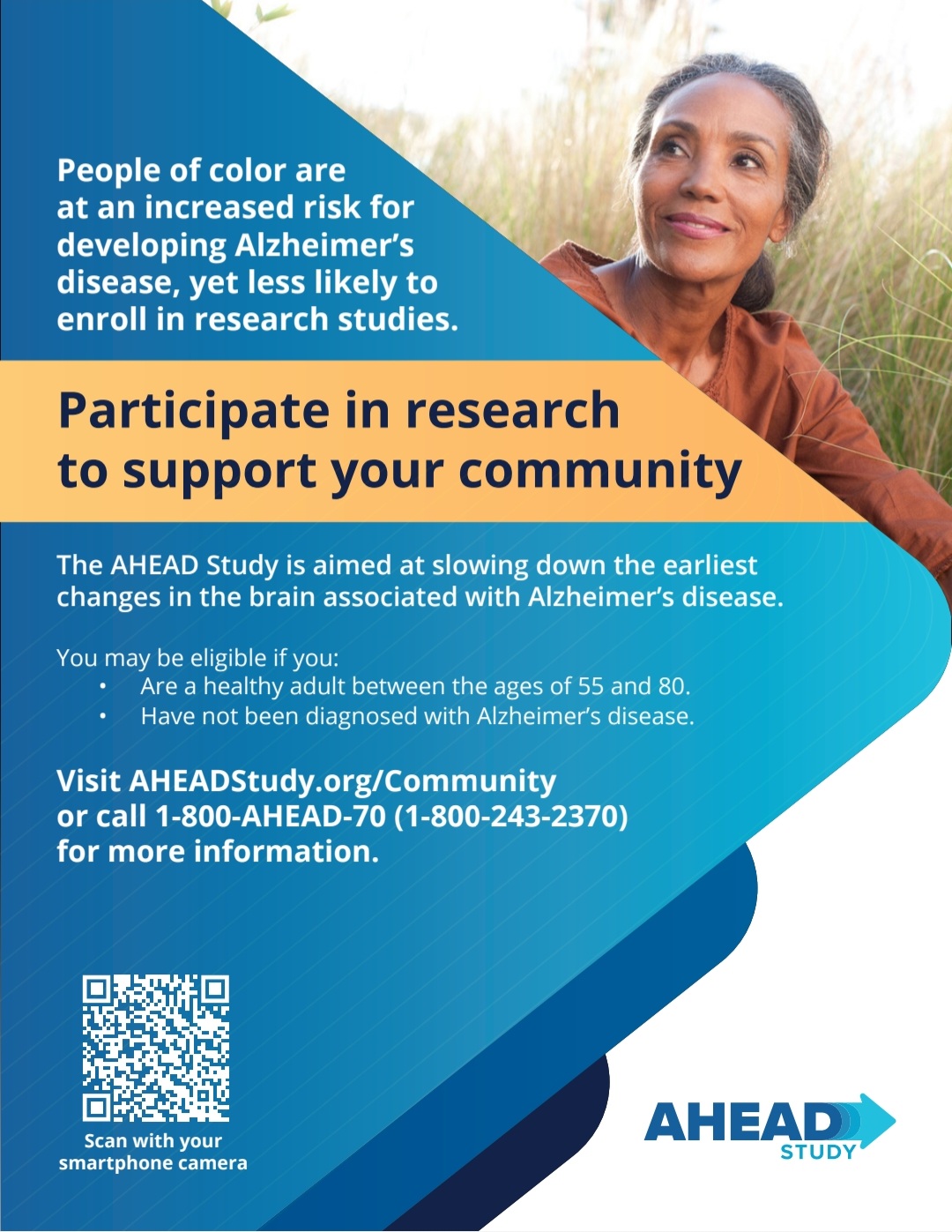Study Participants Needed During Alzheimer’s Disease Awareness Month