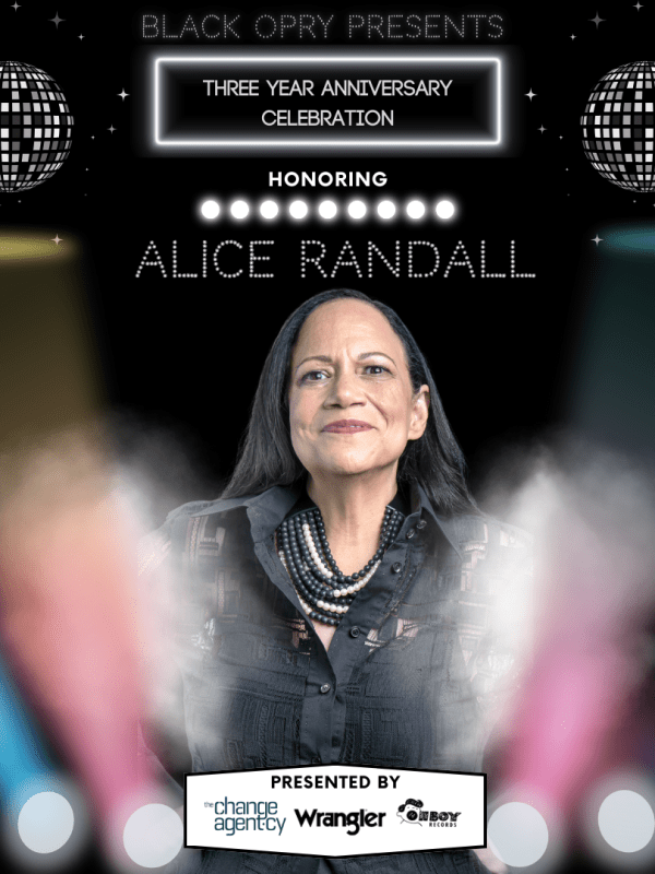 Black Opry Hosts Three-Year Anniversary Celebration Honoring Alice Randall 