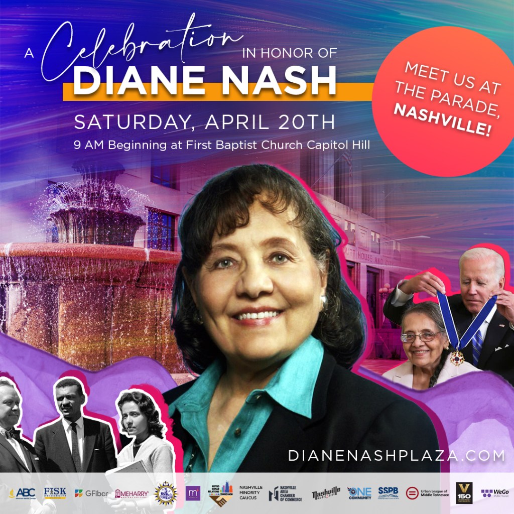 Civil Rights Icon Diane Nash Celebrated With Plaza Dedication This Saturday