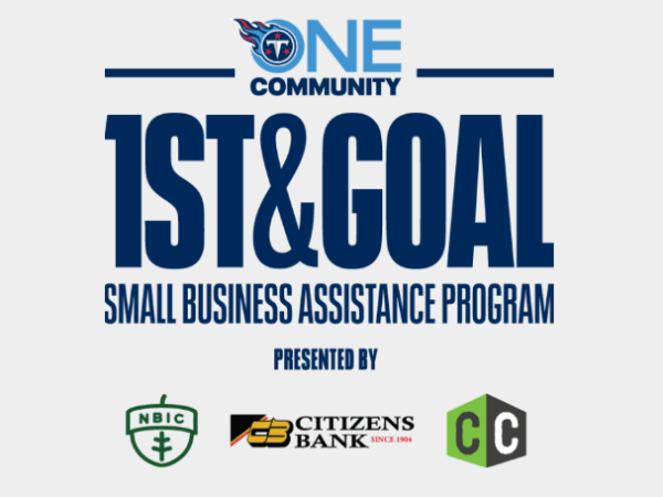 Tennessee Titans ONE Community Launches Applications for 1st & Goal Small Business Assistance Program
