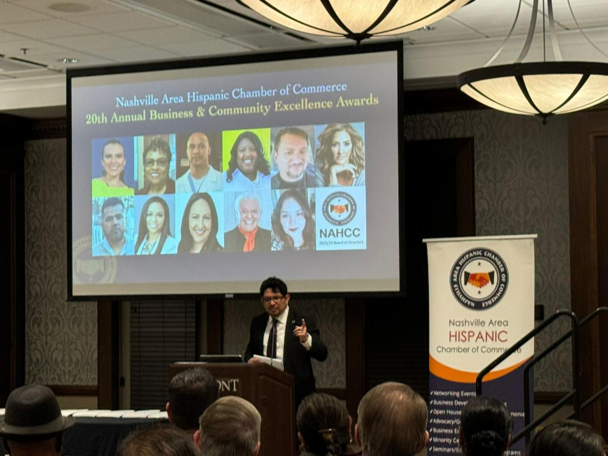 Nashville Area Hispanic Chamber of Commerce (NAHCC) Announces 20th Annual Business & Community Excellence Award Recipients