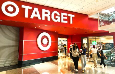 Despite a steady stream of customers at Target, 14th Street and Columbia Road NW, Washington, DC, many Black employees of the retail giant are reporting economic distress due to company layoffs and a reduction in employee work hours. (Photo/Dr. Patrise Holden)