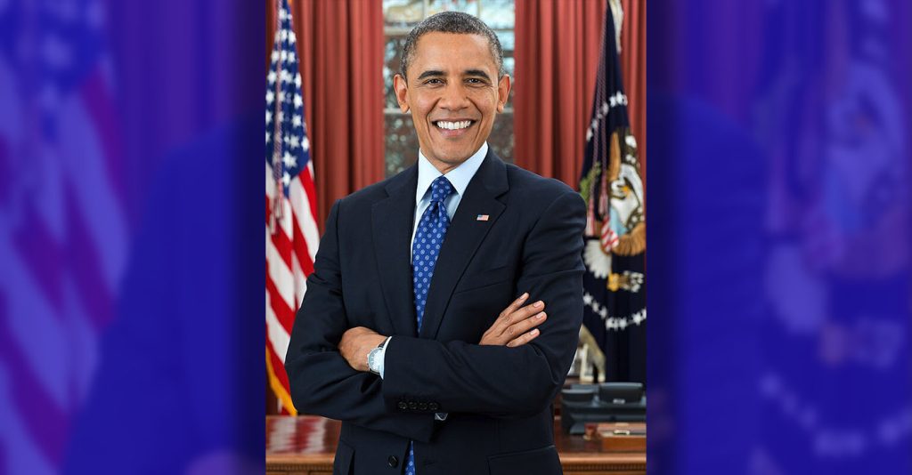 U.S. President Barack Obama's official photograph in the Oval Office on 6 December 2012. (Wikimedia Commons Photo by Official White House Photo by Pete Souza)