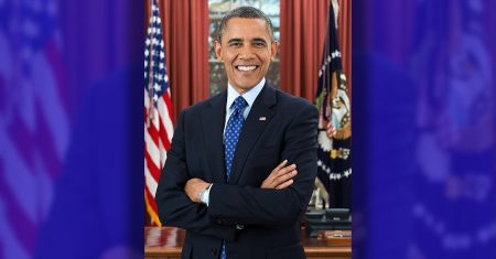 U.S. President Barack Obama's official photograph in the Oval Office on 6 December 2012. (Wikimedia Commons Photo by Official White House Photo by Pete Souza)
