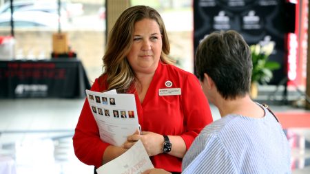 Dr. Karen Meisch, Dean of the College of STEM, at the 2025 Innovation Experience on Austin Peay State University’s campus. | Photo by Colby Wilson
