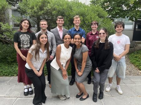 APSU’s William Keener with other students who were chosen to participate in the Solar Physics Research Experience for Undergraduates at the Center for Astrophysics. | Contributed photo