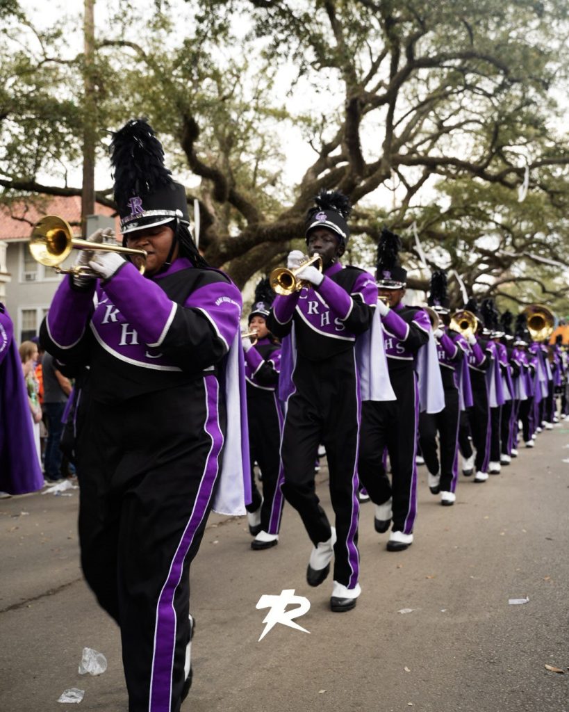 Stratford, Cane Ridge marching bands perform in New Orleans Mardi Gras parades