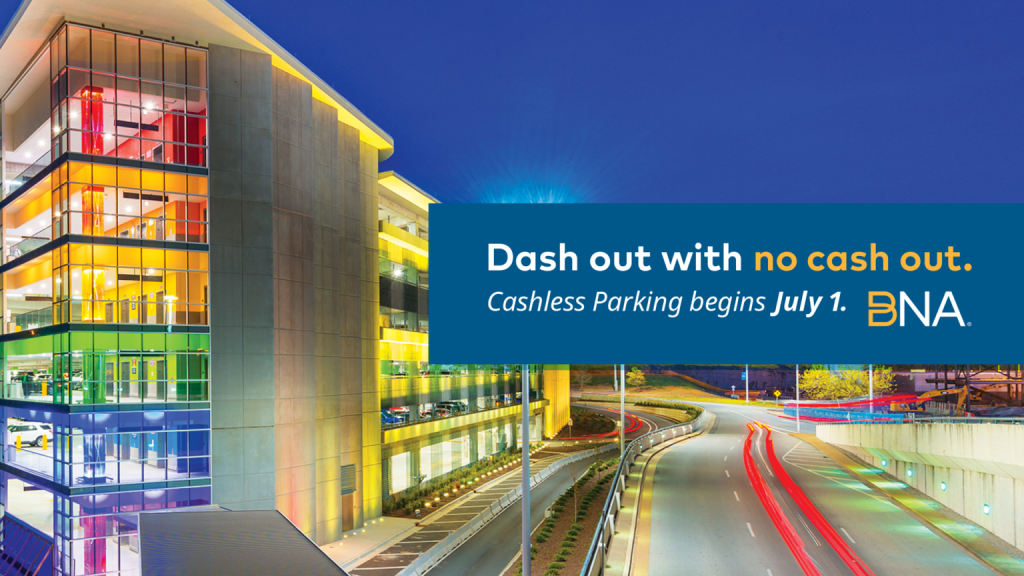 Nashville’s Airport Transitions to Cashless Parking July 1