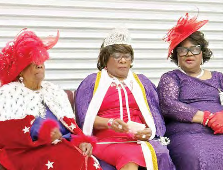 Red Hatters crown Queen Mother