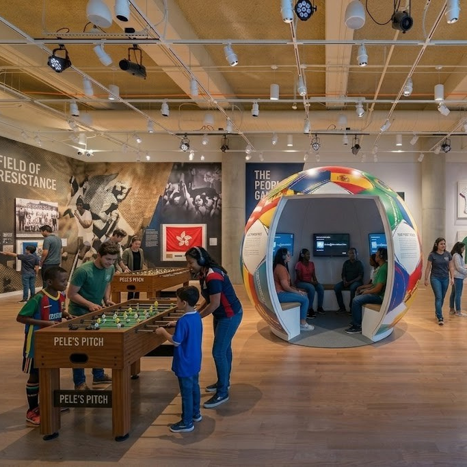 Atlanta Civil Rights Center Opens World Cup-Themed Human Rights Exhibition