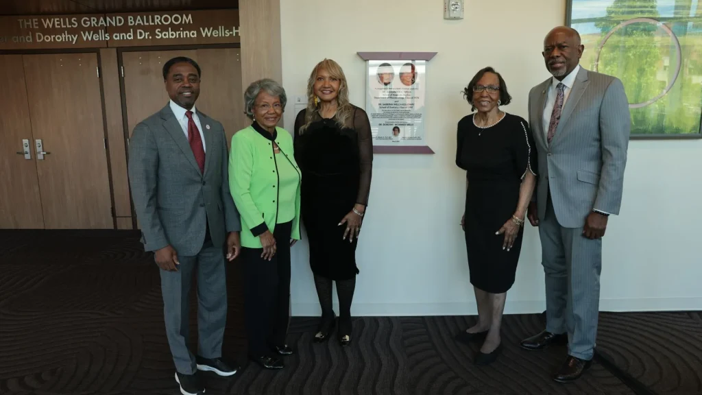 Wells Family Honored With Meharry Ballroom Renaming
