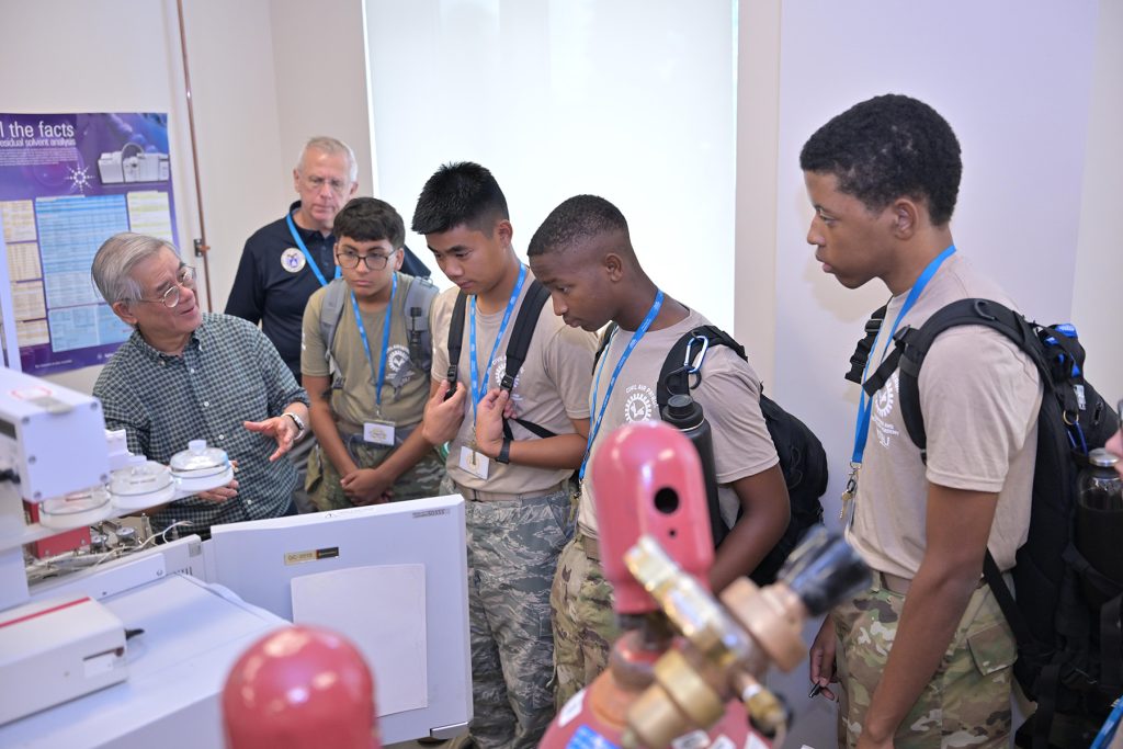 MTSU Hosts Civil Air Patrol Cadets at 2026 National Cadet Engineering Technology Academy