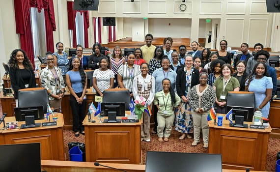 2026 POWER Youth Summer Interns Visit Metro Council