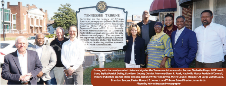 Tribune Honored with Historical Marker